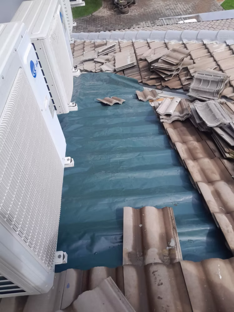 Residential waterproofing project